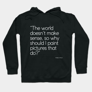 Pablo picasso artful quote Hoodie